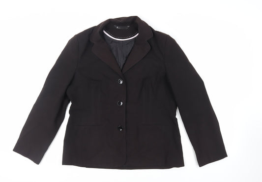 Womens UK Size 16 BHS Black Jacket