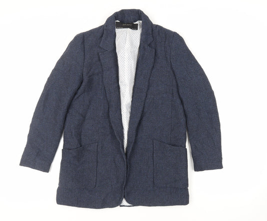 Womens UK Size S Zara Blue Jacket