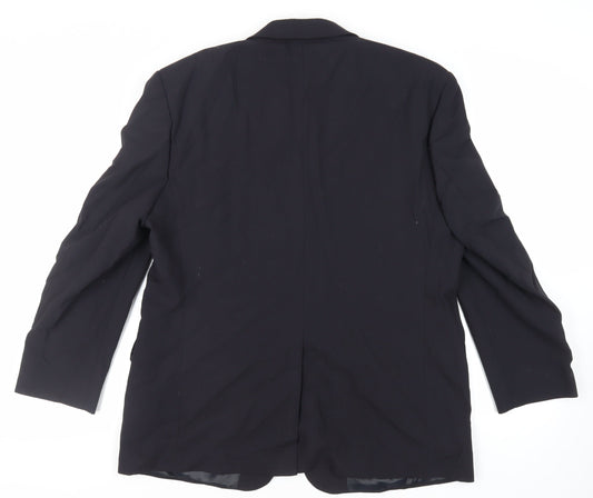 Mens UK Size 44 BHS Regular Black Suit Jacket