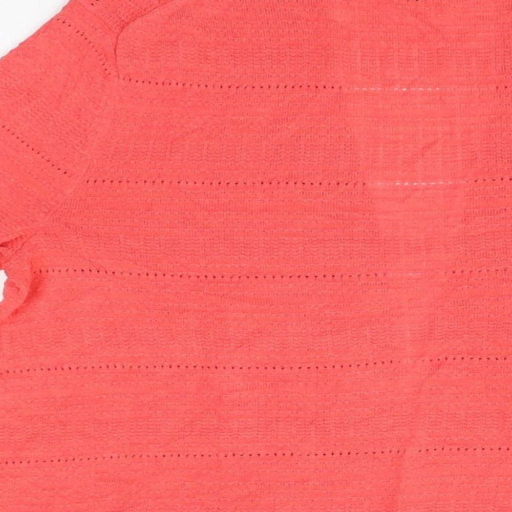 Womens UK Size L Talbots Pink Cardigan Jumper
