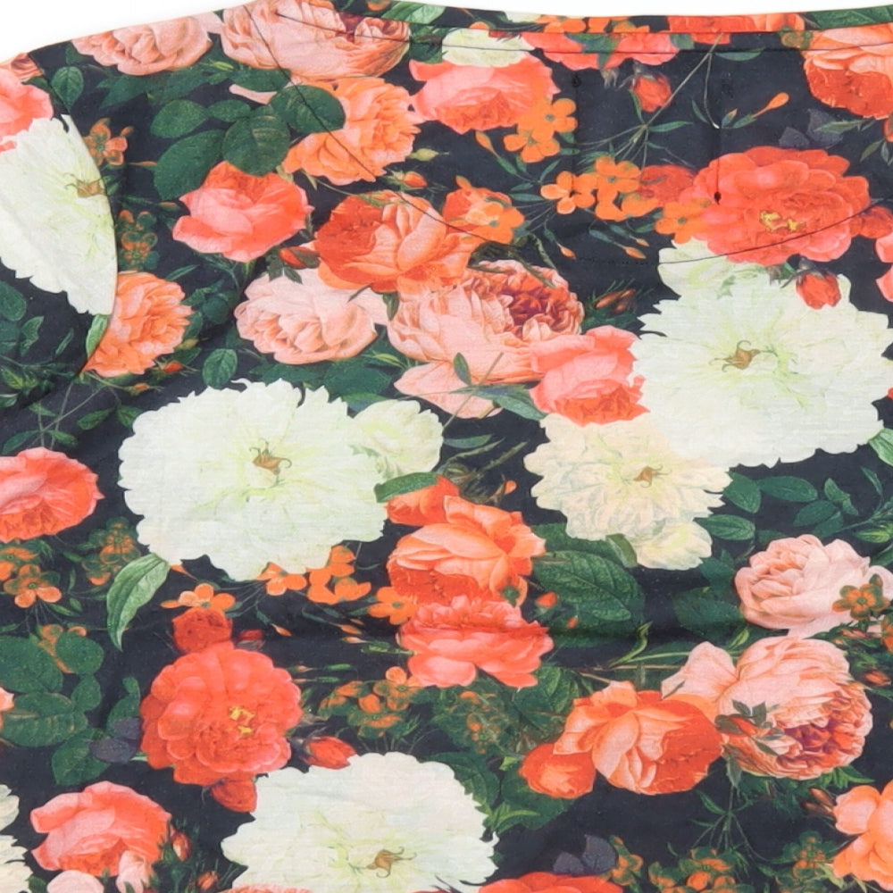 Womens UK Size 12 NEXT Multicoloured Basic T-Shirt