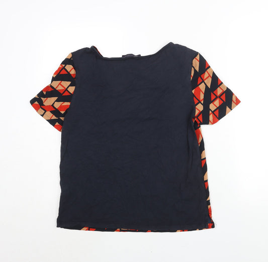 Womens UK Size 8 Marks and Spencer Multicoloured Basic Blouse
