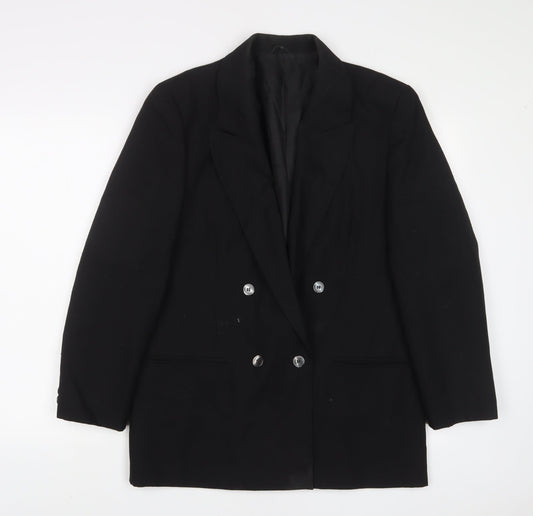 Womens UK Size 12 St Michael Black Jacket