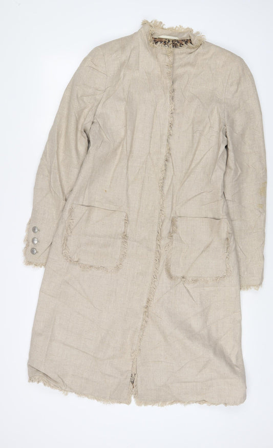 Womens UK Size 10 Per Una Beige Jacket