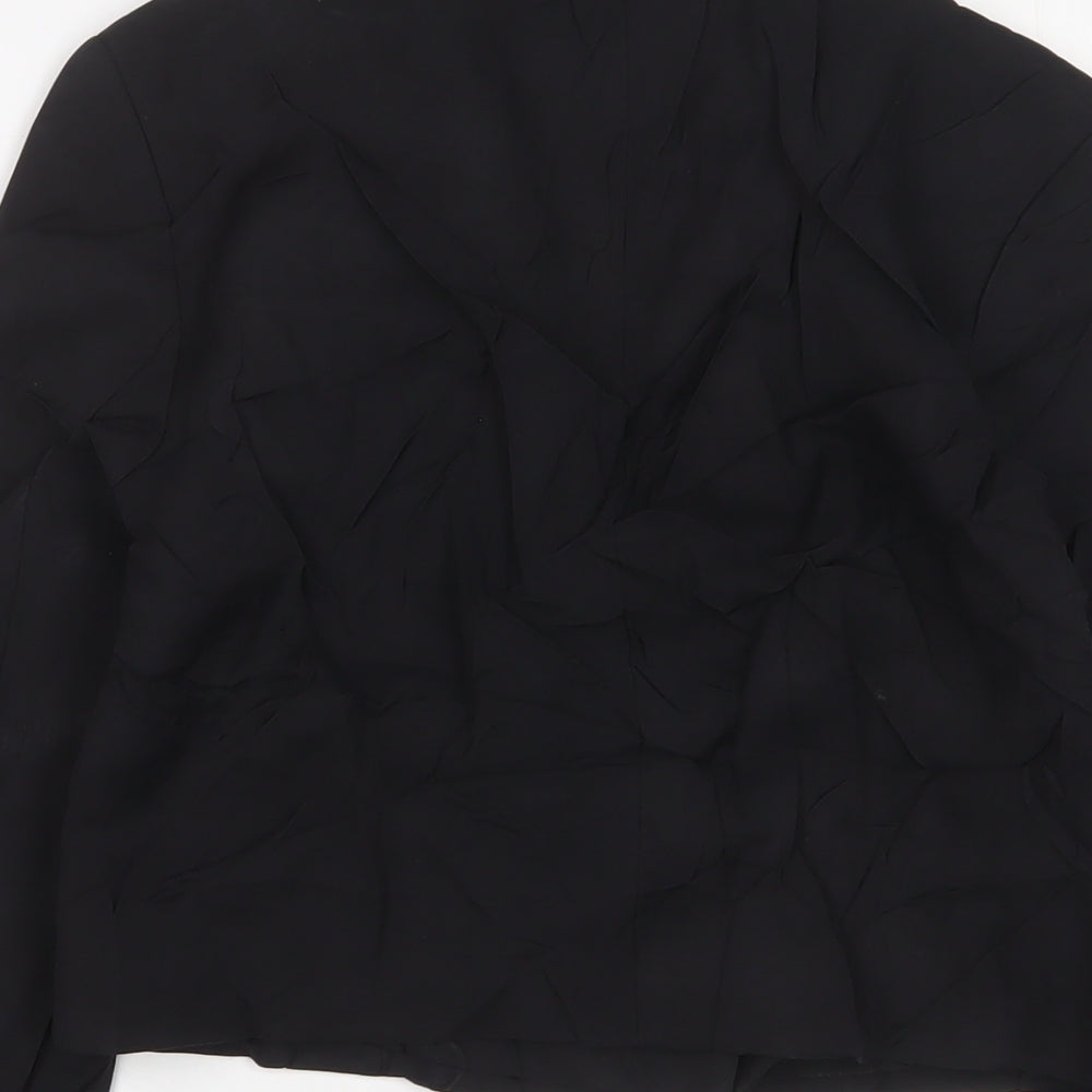 Womens UK Size S Stradivarius Black Jacket