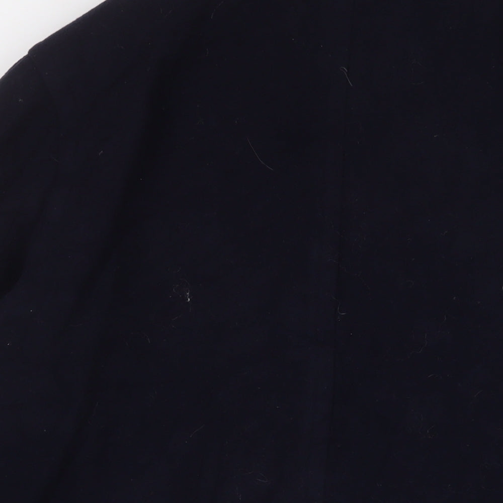 Womens UK Size 14 BHS Blue Overcoat