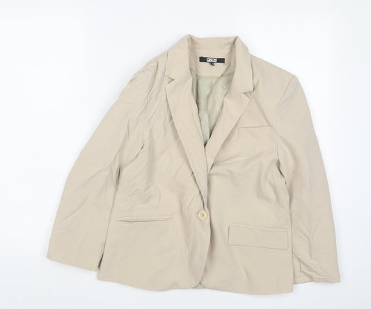 Womens UK Size 10 ASOS Beige Jacket