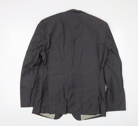 Mens UK Size 40 NEXT Regular Grey Suit Jacket