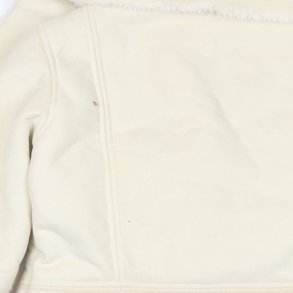 Womens UK Size 10 Warehouse Ivory Jacket