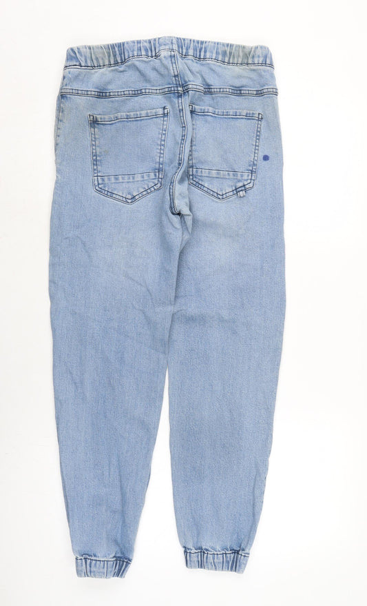 Mens UK Size 30 in Drake Regular Fit Tapered Blue Jeans