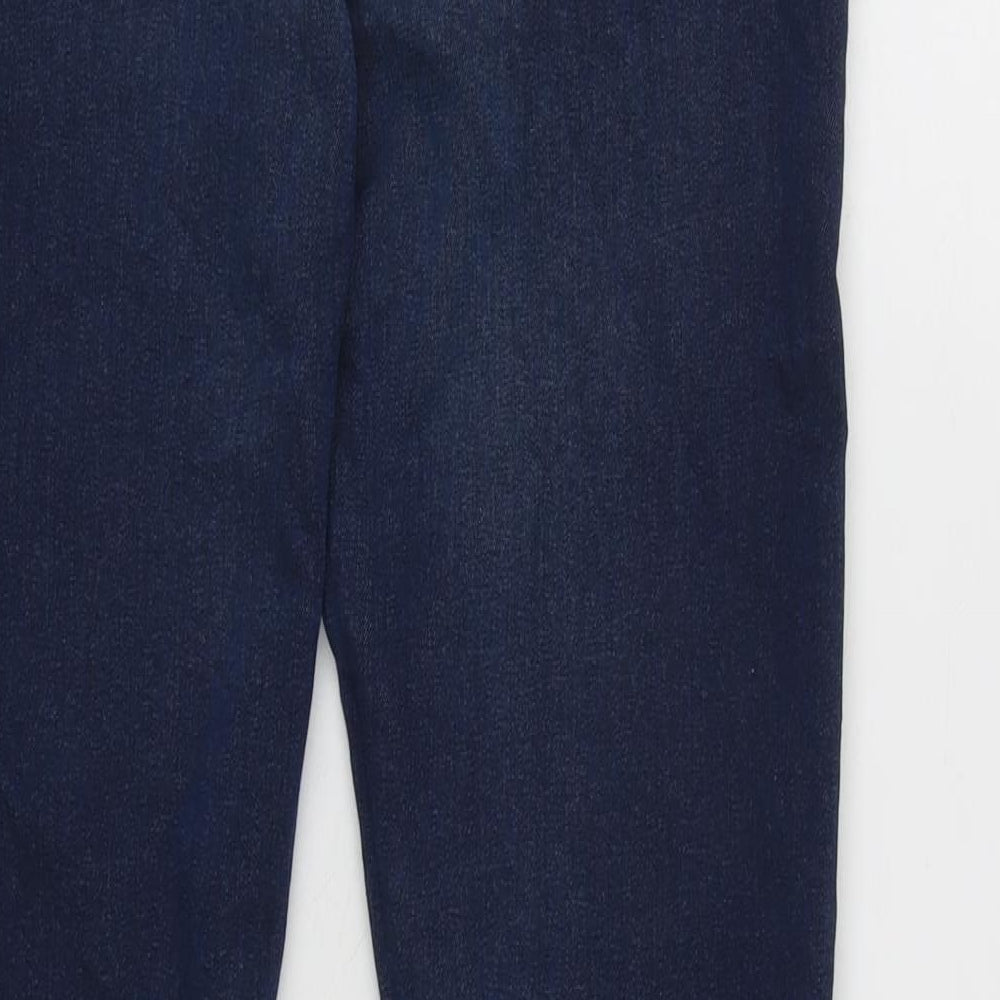 Womens UK Size 10 Marks and Spencer Regular Fit Tapered Blue Jeans