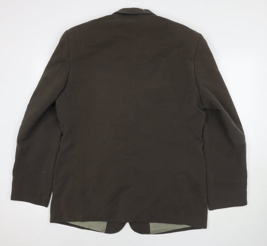 Mens UK Size 42 Debenhams Regular Brown Suit Jacket