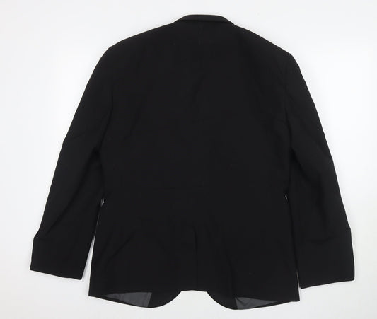Mens UK Size 40 NEXT Regular Black Suit Jacket