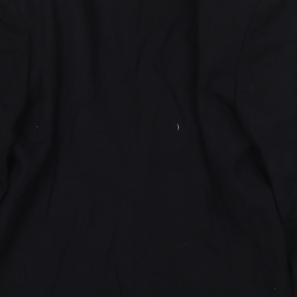 Braemar Womens Black Jacket Blazer Size 8 Button