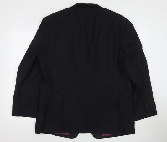 Mens UK Size 44 Marks and Spencer Regular Black Suit Jacket