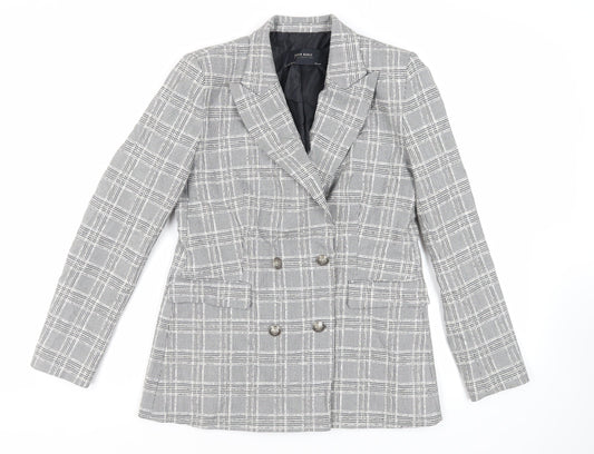 Womens UK Size L Zara Grey Jacket