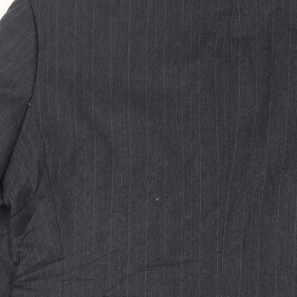 Mens UK Size 40 St Michael Regular Blue Suit Jacket