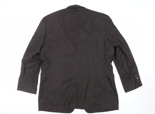 Mens UK Size 44 Marks and Spencer Regular Brown Suit Jacket