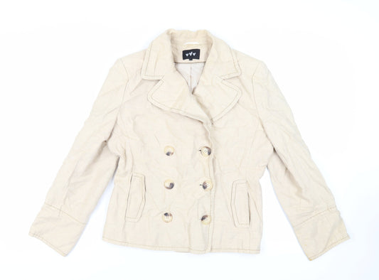 Womens UK Size 14 Per Una Beige Jacket