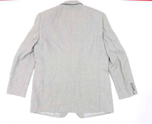 Mens UK Size 44 Brook Taverner Regular Green Suit Jacket