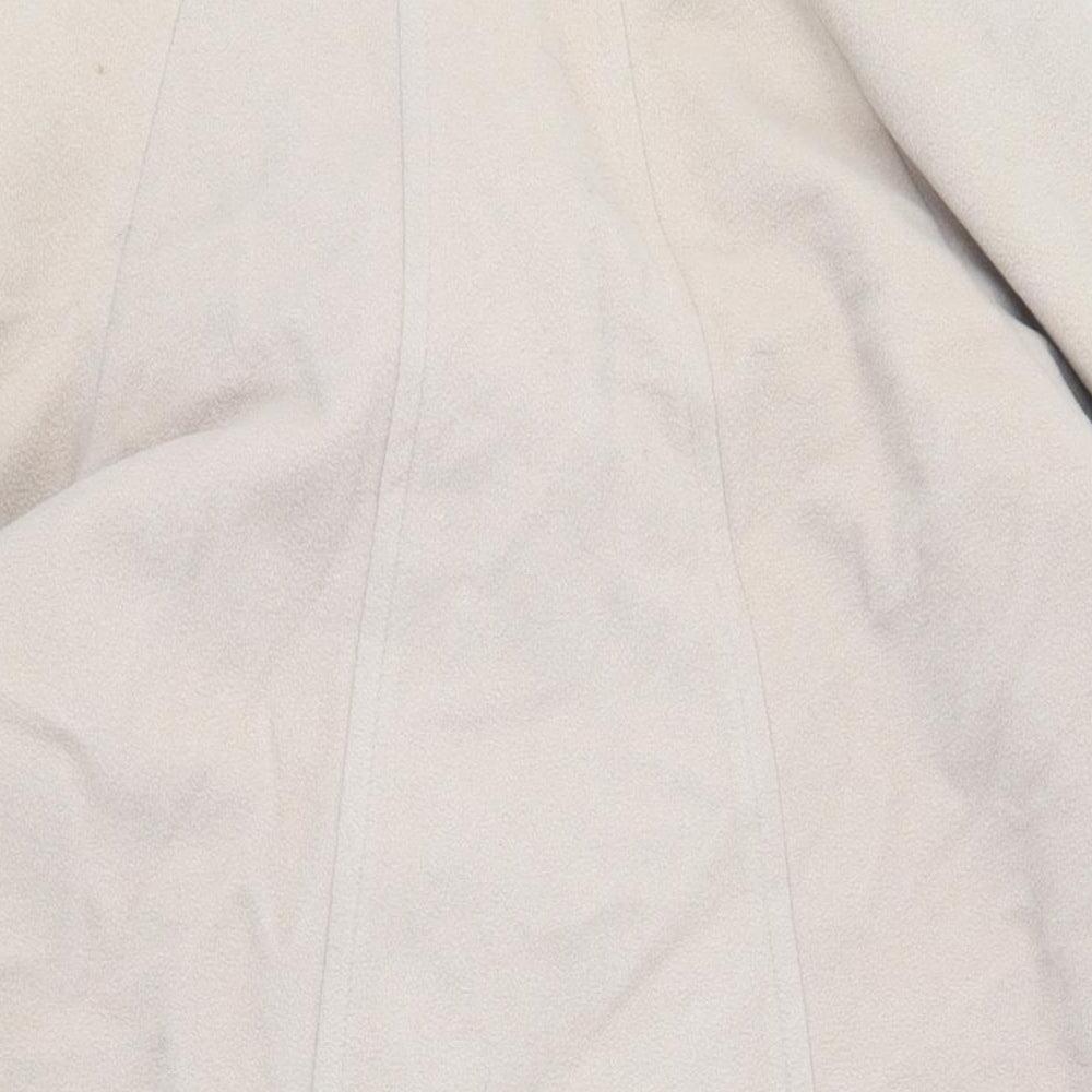 Womens UK Size 10 Eleganze Beige Overcoat