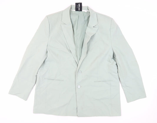 Womens UK Size 14 COLLUSION Green Jacket