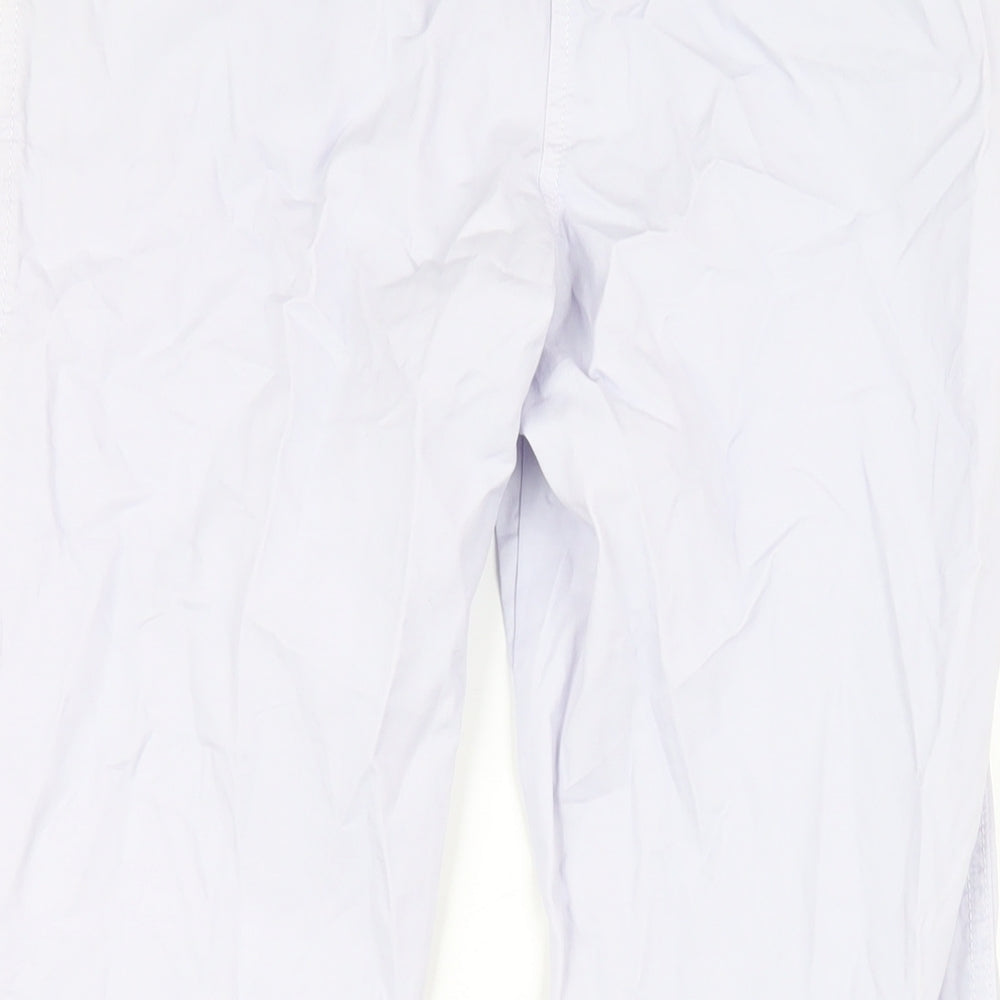 Womens UK Size 6 Marks and Spencer Regular Fit Purple Trousers
