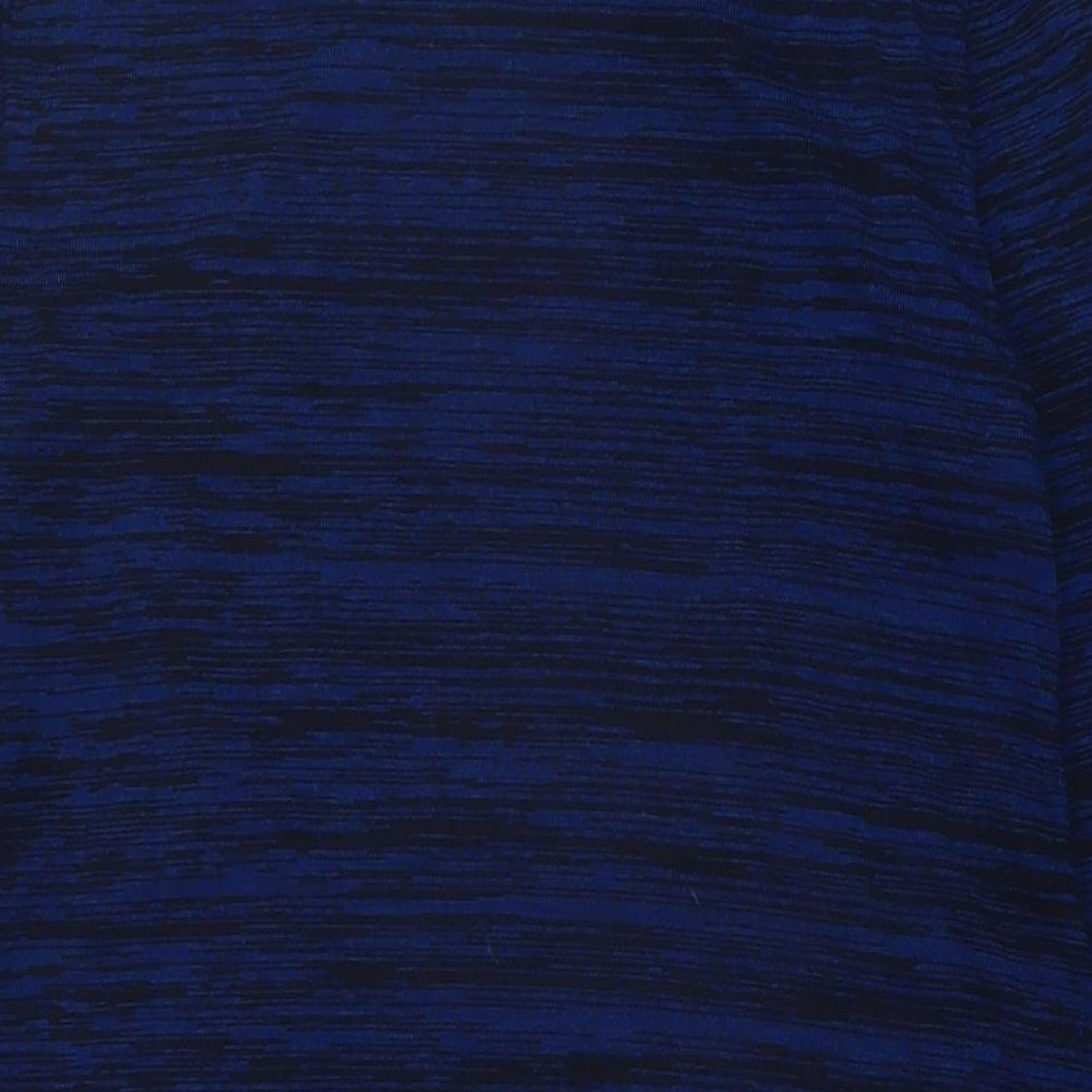 Womens UK Size L JoJo Maman Bébé Blue Tunic Blouse