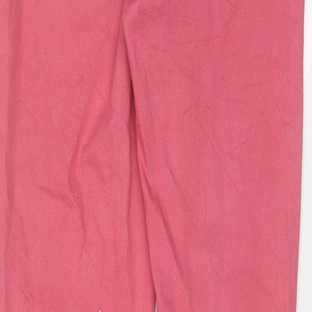 Womens UK Size 12 Marks and Spencer Regular Fit Jegging Pink Jeans