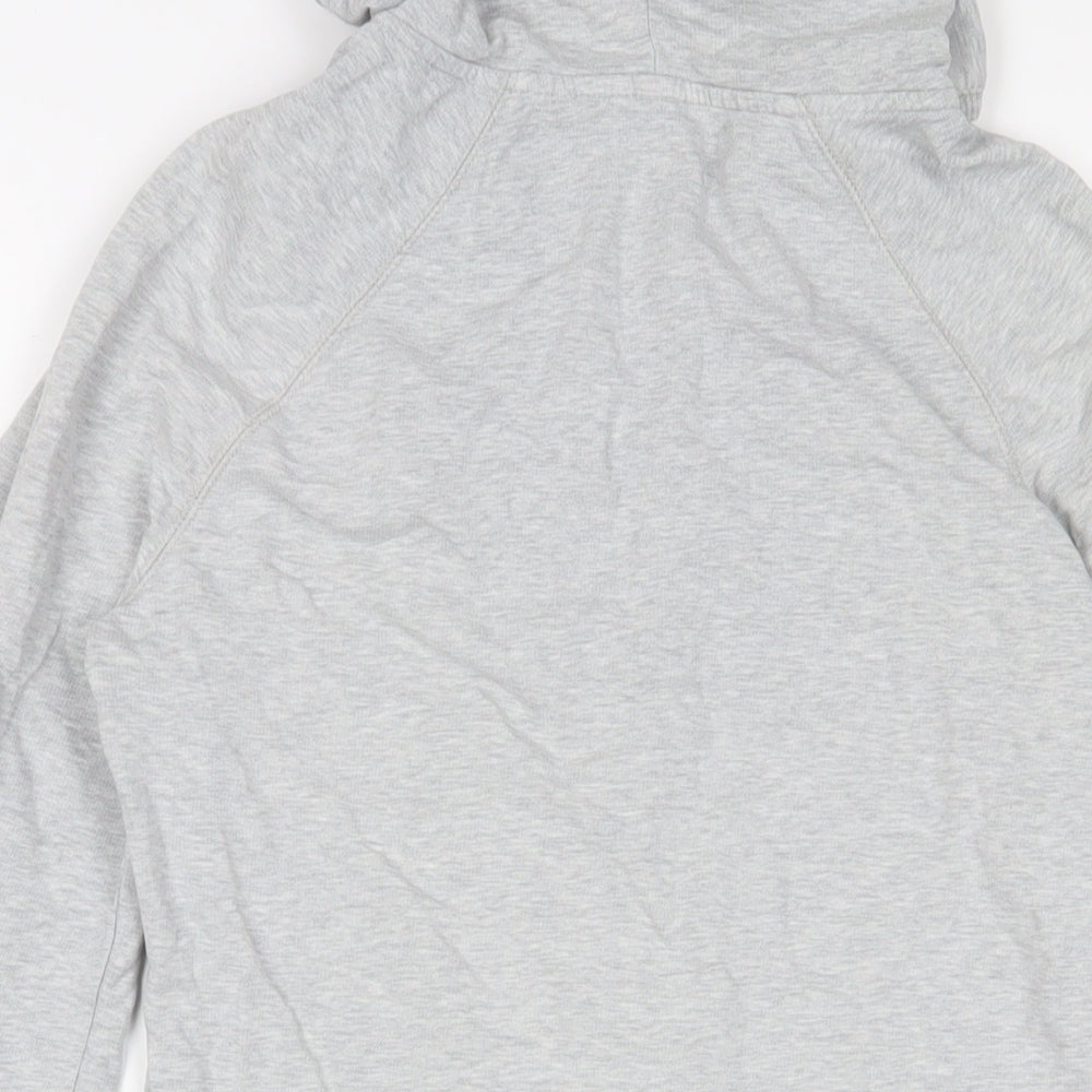 Womens UK Size 12 H&M Grey Full Zip Hoodie