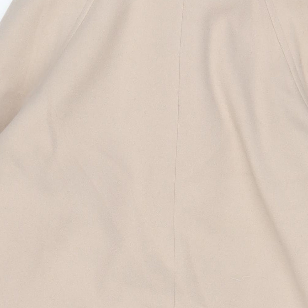 Womens UK Size S Marks and Spencer Beige Overcoat