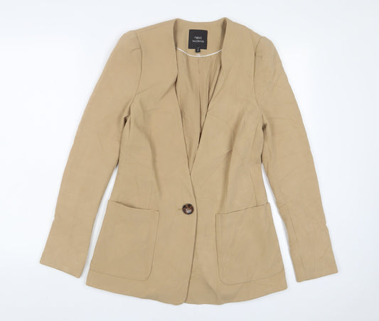 Womens UK Size 8 NEXT Beige Jacket