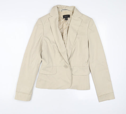Womens UK Size 10 Mango Beige Jacket