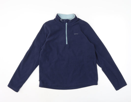Womens UK Size S DECATHLON Blue Jacket