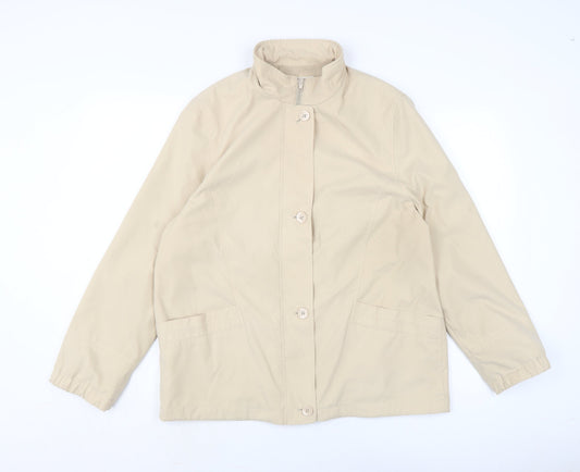 Womens UK Size 14 Marks and Spencer Beige Jacket