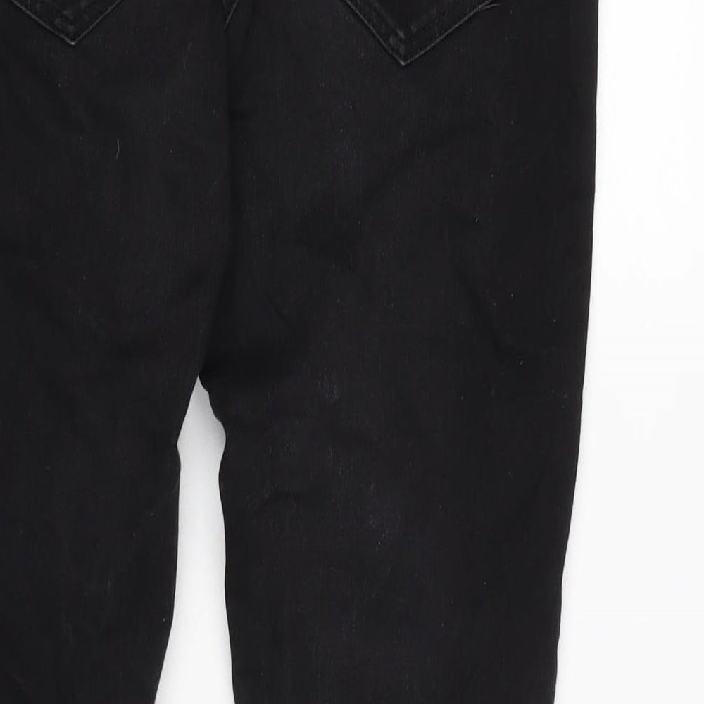 George Womens Grey Cotton Blend Skinny Jeans Size 10 L28 in Regular Zip