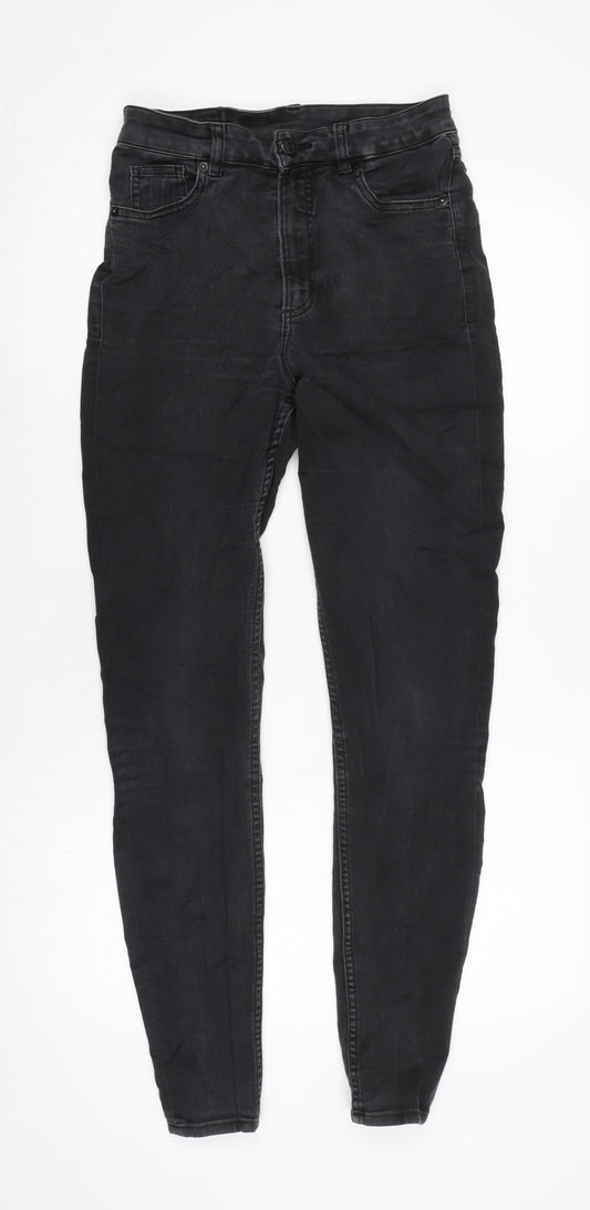 Womens UK Size 28 in Monki Slim Fit Tapered Grey Jeans