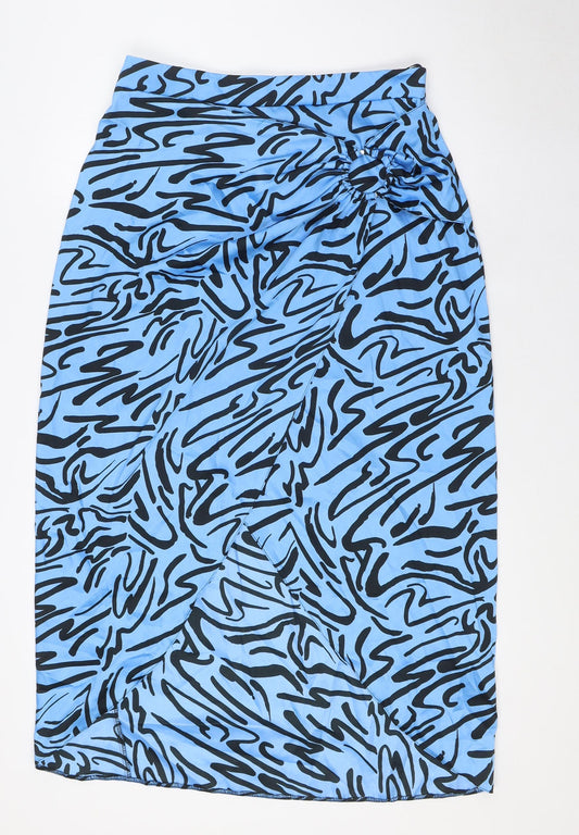 Womens UK Size 14 River Island Wrap Skirt