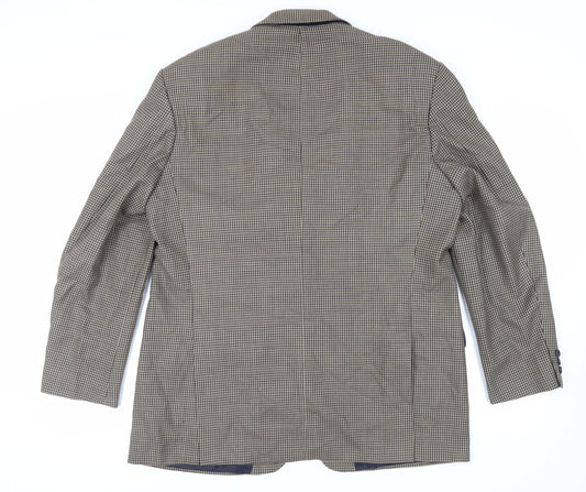 Mens UK Size 46 Marks and Spencer Regular Beige Suit Jacket