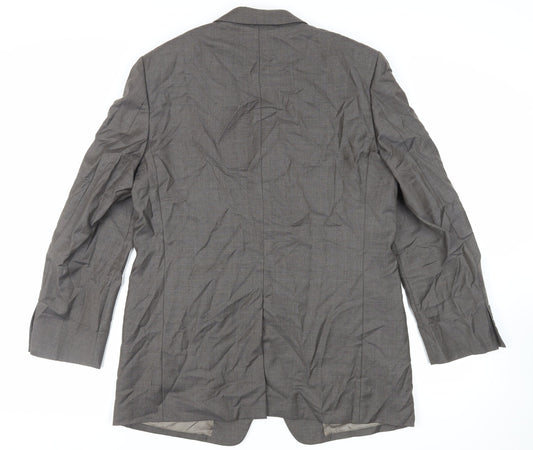 Mens UK Size 42 Marks and Spencer Regular Grey Suit Jacket