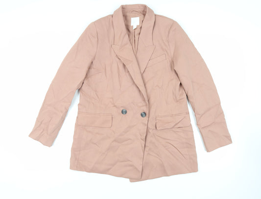 Womens UK Size S H&M Pink Jacket