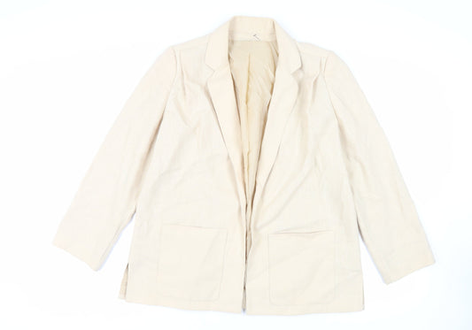 Womens UK Size 16 St Michael Ivory Jacket