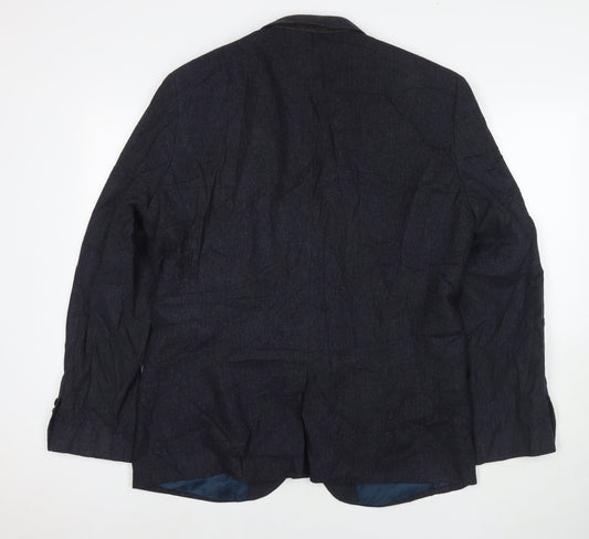 Mens UK Size 44 NEXT Regular Blue Suit Jacket