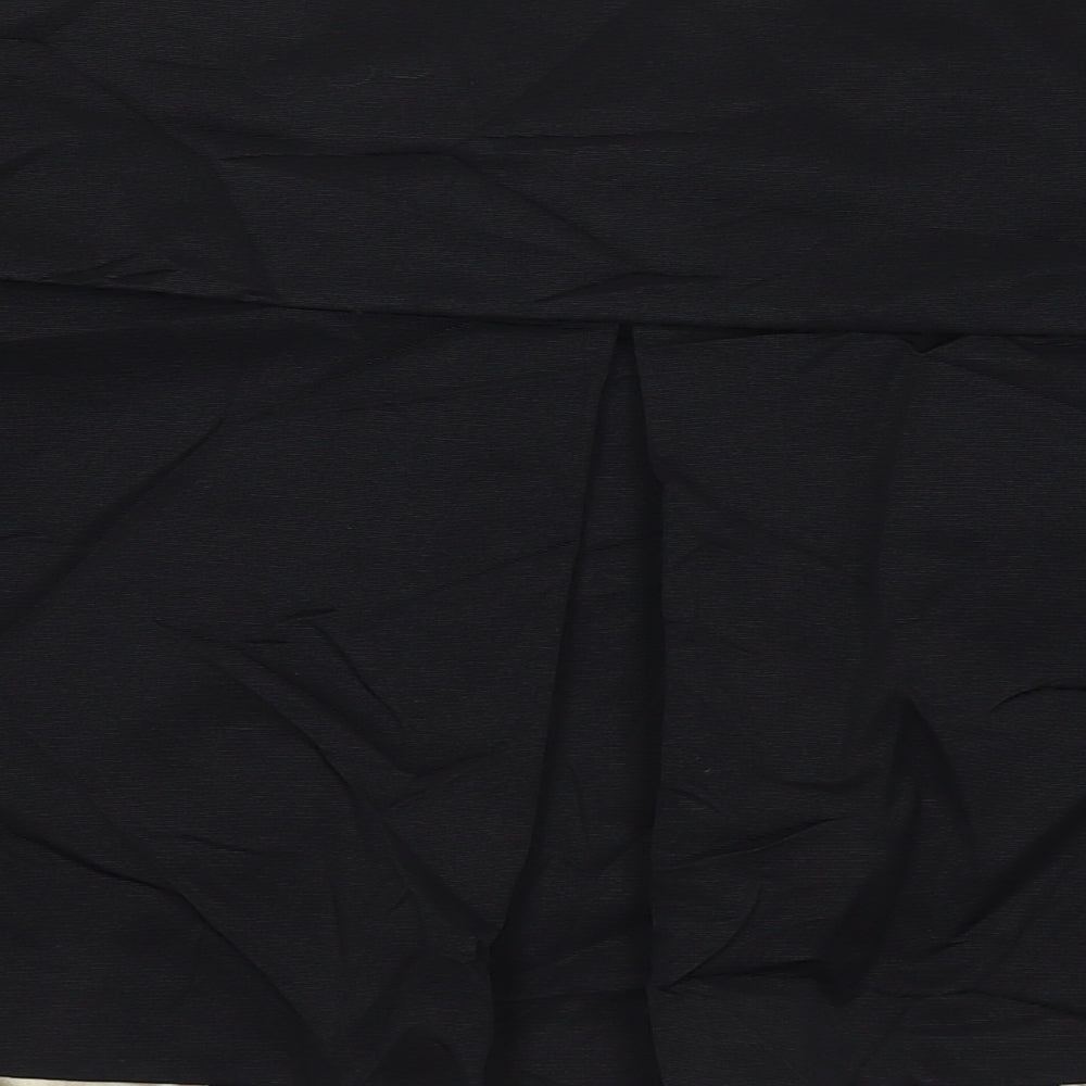 Autograph Womens Black Jacket Blazer Size 12 Snap