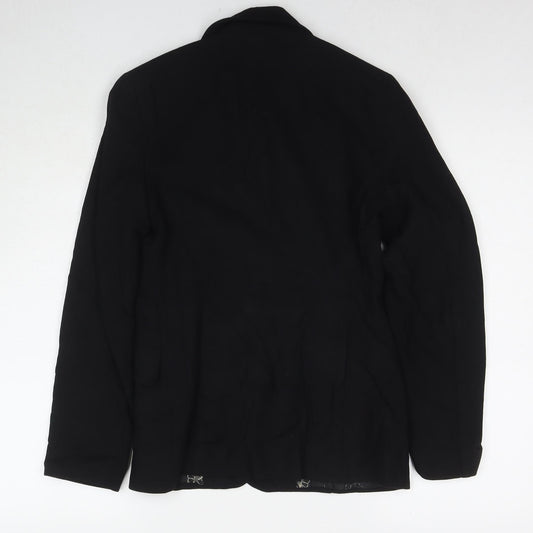 Womens UK Size 8 Marks and Spencer Black Jacket
