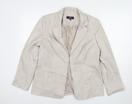 Womens UK Size 12 EWM Beige Jacket