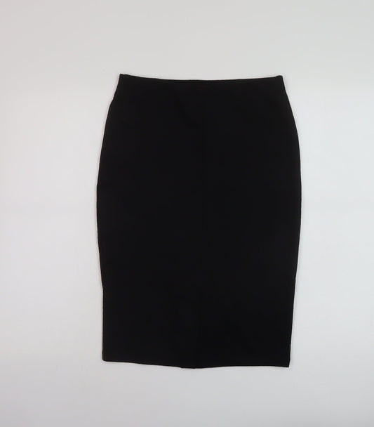 New Look Womens Black Polyester Bandage Skirt Size 12