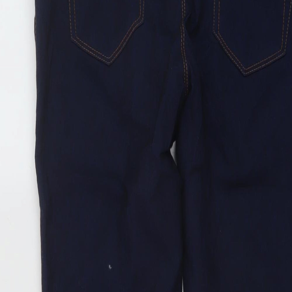 Denim & Co. Womens Blue Cotton Jegging Jeans Size 14 L28 in Regular