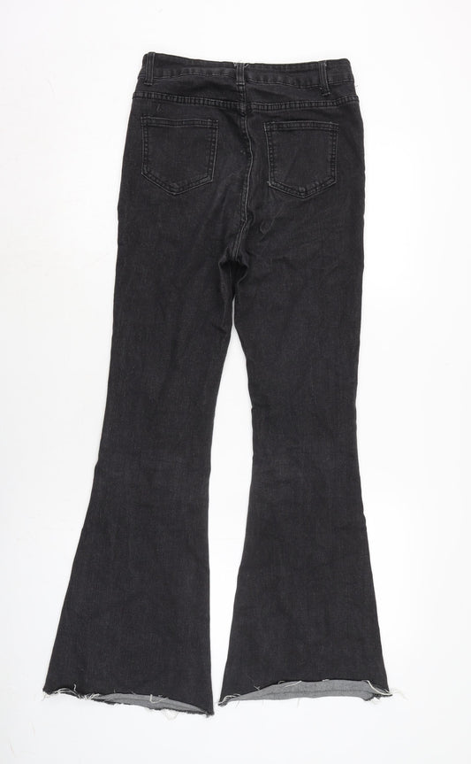Womens UK Size 26 in JEANS Regular Fit Flared Blue Jeans