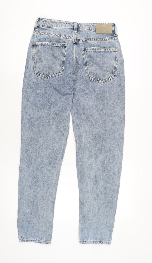 Womens UK Size 6 Berksha Regular Fit Straight Blue Jeans